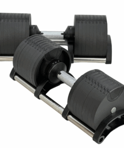 Ligum Fight Gear - Premium 32kg Adjustable Dumbbell - Pair - Black