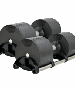 Ligum Fight Gear - Premium 40kg Adjustable Dumbbell - Pair - Grey