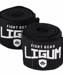 Ligum Professional Boxing Wraps - 4.5m - Black