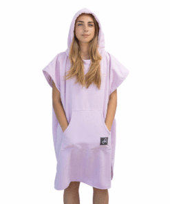 Lilac Surf Swim Changing Poncho - Adult - S