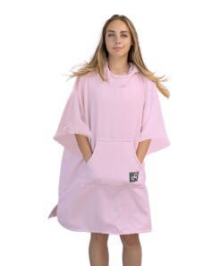 Lilac Surf Swim Changing Poncho with sleeves - Adult - S