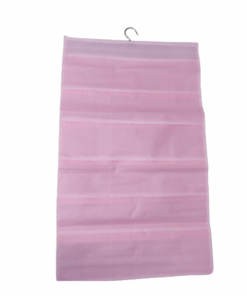 Lingerie/Underwear/Bras/Panties/Socks Hanging Double-Sided Storage Bag - Pink