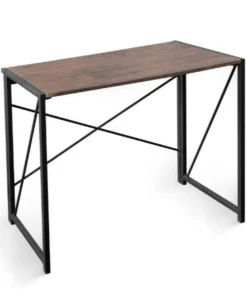Linx Seattle Foldable Desk Walnut