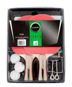 Lion Deluxe Four Player Table Tennis Set