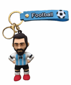 Lionel Messi Argentina No 10 Schoolbag Tag & Keyholder - 3D Figurine