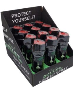 Liquid Bullet Direct Stream Pepper Spray 60ml Shipper