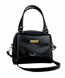 Little Genuine Leather Handbag - Black