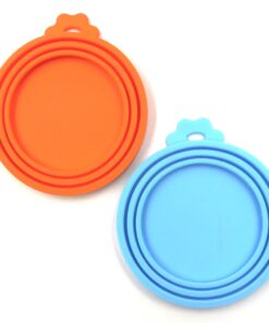 Little Weasel Pets - Pet Food Can Lids / Covers for Dog & Cat Food (2 Pack)