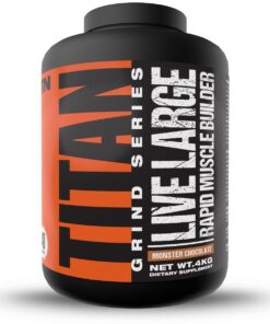 Live Large Rapid Muscle Builder, Monster Chocolate 40 Servings Net wt.4kg