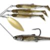 Live Target - Baitball Spinner Rig 1/4oz - DARK AMBER GOLD