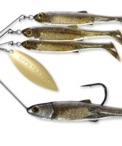 Live Target - Baitball Spinner Rig 1/4oz - DARK AMBER GOLD