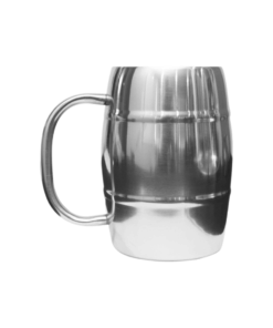 LK's Beer Mug - 400ml - Double Wall - Stainless Steel