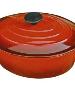 LK's - Oval Casserole - Red - 3L