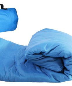 LMA 200x140cm Allpurpose Waterproof Outdoor Blanket with Fleece Inner & Bag - Cyan