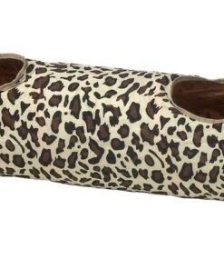 Long Deluxe straight pet crinkle tunnel with ball