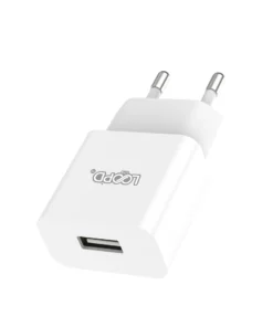 Loopd Lite 1 Port USB Wall Charger White
