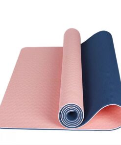 Loriene's TPE Double Sided - Non Slippery Yoga Mat ( 183*61*0.6cm ) - Pink