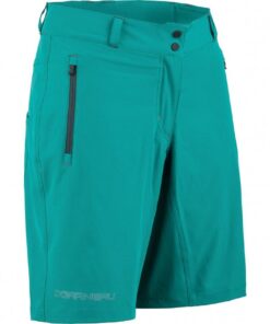 Louis Garneau Women's Latitude Cycling Shorts - Black (Size: S) - Turquoise - S