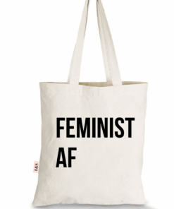 Love & Sparkles 100% Eco Cotton Tote Shopper Feminist AF