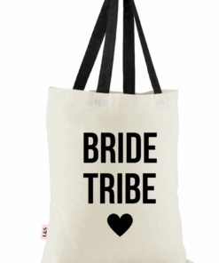 Love & Sparkles Bride Tribe Wedding Bridesmaid tote bag gift