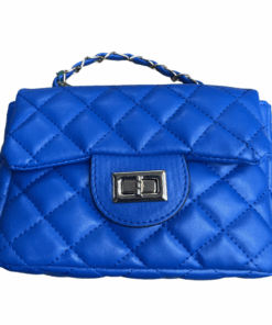 Loventa Long Strap Mini Black Women's Bag Rosella - Blue