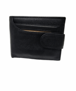Lucky Bags & Gifts Genuine Leather Mens Wallet - Black
