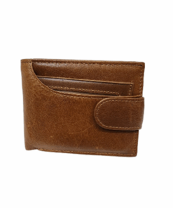 Lucky Bags & Gifts Genuine Leather Mens Wallet - Brown