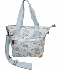 Lucky Bags & Gifts Sotto Handbag/ Sling Bag/ Shoulder Bag/ Shopping Bag - Light Blue