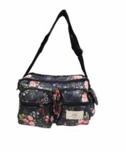 Lucky Bags & Gifts Sotto Womens Handbag/ Crossbody / Sling bag - Black