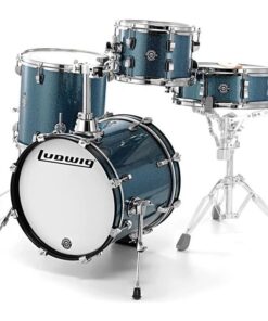 Ludwig 4pc Breakbeats Drumset - Blue Sparkle (Shell Pack Only)