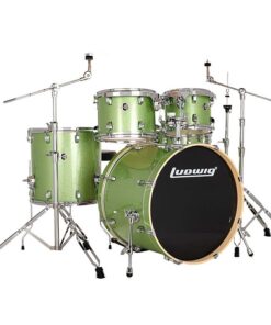 Ludwig 5-Piece Element Evolution Drumset With Hardware - Mint
