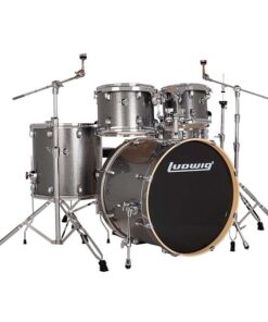 Ludwig 5-Piece Element Evolution Drumset With Hardware - Platinum