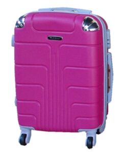 Luggage 24-inch Suitcase - Hot Pink