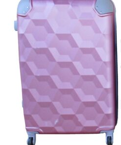 Luggage 24 inch Suitcase - Light Rose Gold