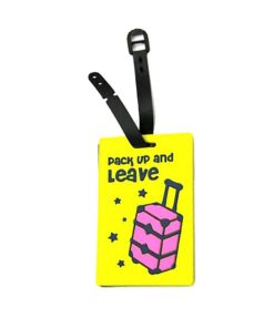 Luggage Travel Tag - Yellow - Yellow