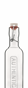 Luigi Bormioli - 250ml Authentica Glass Bottle With Airtight Closure