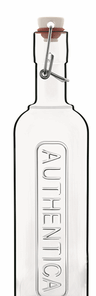 Luigi Bormioli - 500ml Authentica Glass Bottle With Airtight Closure