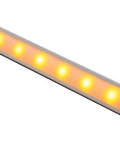 Lumeno - 24 LED - Dual White And Red - Silver