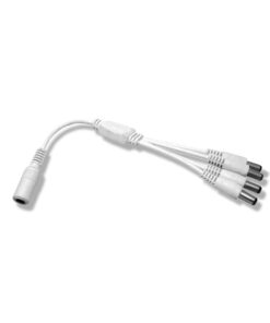 Lumeno - 4 Way Splitter - White