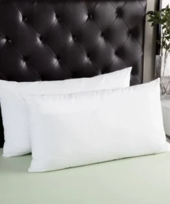 Luscious Living Cotton Pillows King Size Sleep Solutions Pack of 2