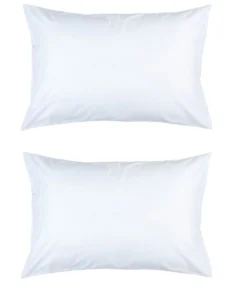 Luscious Living Duck Feather Pillows Standard Cotton 2 Pack