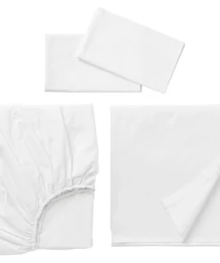 Luscious Living Microfibre Set White - Double