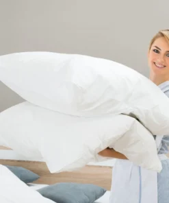 Luscious Living Pillow Continental Size Sleep Solutions Hotel Range Single