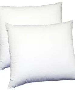 Luscious Living Pillow Continental Size Sleep Solutions Range 2 Pack