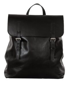 Luvsa 37-028 Full Grain Genuine Leather Unisex Business 15 Inch Laptop Backpack