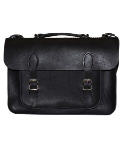 Luvsa 37-052 Full Grain Veg Tanned Leather 15 Inch Laptop Messenger Bag