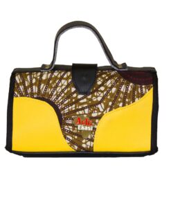 Luvsa LS-AS600 Traditional African Ekasi Hand & Shoulder Bag - Brown