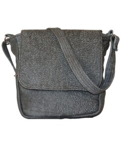 Luvsa LS-GB502A Genuine Leather Small Portable Women's Sling Bag - Grey
