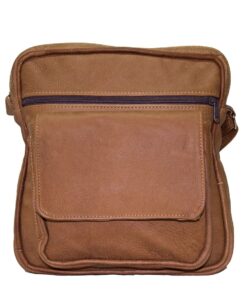 Luvsa LS-GB515 Genuine Leather Women s Sling Bag - Brown