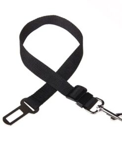 Lux Adjustable Safety Pet Seat Belt for Cars High Quality Nylon - Black